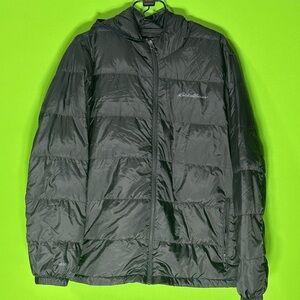 Eddie Bauer Men's Black Puffer Jacket